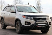 Kia Sorento II XM 2009–2014 Bullbar WT002/2 Black (RVS) foto 2