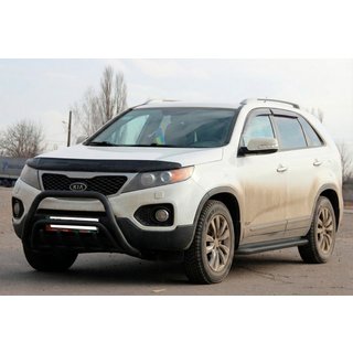 Bullbar WT002/2 Black (RVS) Kia Sorento II XM 2009–2014 foto 1