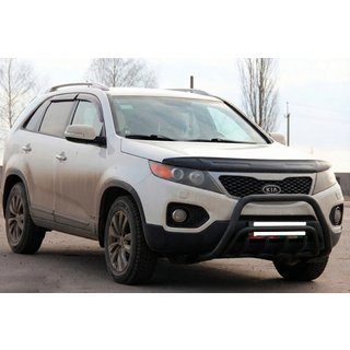 Bullbar WT002/2 Black (RVS) Kia Sorento II XM 2009–2014 foto 2
