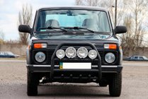 Lada Niva en Urban 1977– Bullbar QT007 Black (roestvrij staal) foto 1