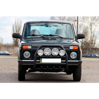 Bullbar QT007 Black (roestvrij staal) foto 1