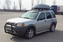 Land Rover Freelander I 1997–2006 Bullbar QT007 Black (roestvrij staal) foto 2