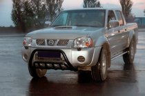 Nissan NP300 1999–2015 Bullbar WT002 Black (roestvrij staal) foto 1