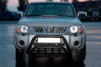 Nissan NP300 1999–2015 Bullbar WT002 Black (roestvrij staal) foto 2