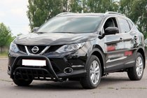 Nissan Qashqai 2014–2021 Bullbar WT002 Black (roestvrij staal) foto 2