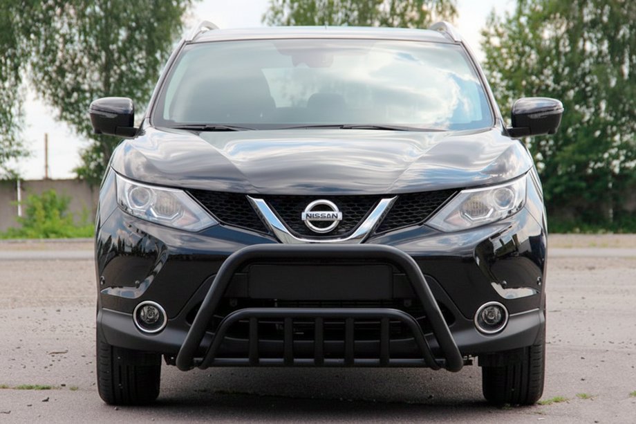Nissan Qashqai 2014–2021 Bullbar WT002 Black (roestvrij staal) Image