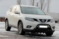 Nissan X-trail T32/Rogue 2014–2021 Bullbar WT002 Black (roestvrij staal) foto 2