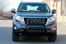 Toyota Land Cruiser Prado 150 2009–2023 Bullbar WT002 Black (roestvrij staal) foto 5