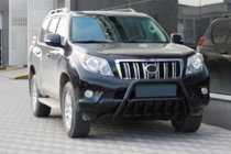 Toyota Land Cruiser Prado 150 2009–2023 Bullbar WT002 Black (roestvrij staal) foto 1