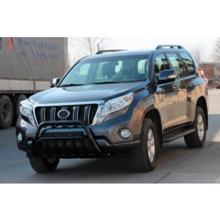 Bullbar WT002 Black (roestvrij staal) Toyota Land Cruiser Prado 150 2009–2023 foto 3