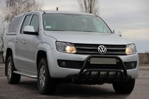 Volkswagen Amarok 2010–2022 Bullbar WT002 Black (roestvrij staal) foto 3
