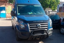 Volkswagen Crafter 2006–2016 Bullbar WT002 Black (roestvrij staal) foto 3