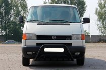 Volkswagen T4 Caravelle/Multivan 1990–2003 Bullbar WT002 Black (roestvrij staal) foto 3