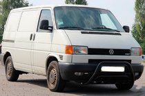 Volkswagen T4 Caravelle/Multivan 1990–2003 Bullbar WT002 Black (roestvrij staal) foto 1