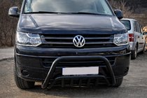 Volkswagen T5 2010–2015 Bullbar WT002 Black (roestvrij staal) foto 1