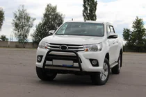 Toyota Hilux 2015– Voorbullbar WT010 Black (RVS) foto 3