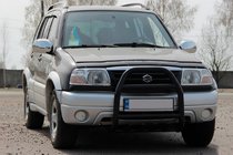 Suzuki Vitara 1998–2006 Bullbar QT007 Black (roestvrij staal) foto 2