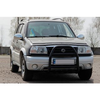 Bullbar QT007 Black (roestvrij staal) Suzuki Vitara 1998–2006 foto 2