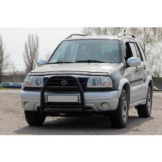 Bullbar QT007 Black (roestvrij staal) Suzuki Vitara 1998–2006 foto 1