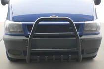 Ford Transit 2000–2014 Bullbar QT007 Black (2000-2006, roestvrij staal) foto 1