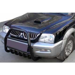Bullbar QT007 Black (roestvrij staal)