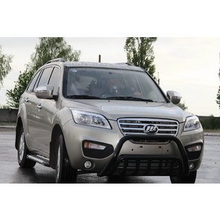 Bullbar WT002 Black (roestvrij staal) Lifan X60 2011– foto 1
