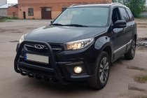 Chery Tiggo 3 2005– Bullbar WT009 Black (RVS) foto 3