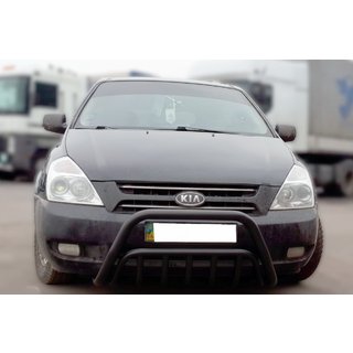 Frontbullbar WT002 Black (2006-2013, RVS) foto 1