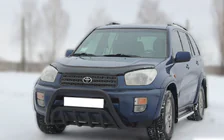 Toyota Rav 4 2001–2005 Voor bullbar WT002 Black (roestvrij staal) foto 2