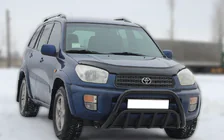 Toyota Rav 4 2001–2005 Voor bullbar WT002 Black (roestvrij staal) foto 3