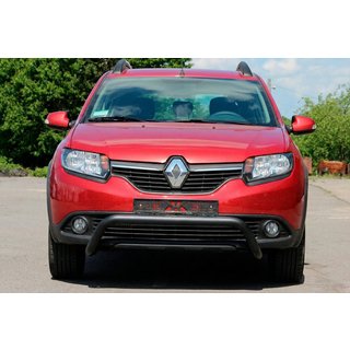 Voorbullbar WT007 Black (RVS) foto 1
