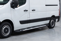 Opel Movano 2010–2021 Sunrise side steps (2 stuks, aluminium) Korte wielbasis foto 1