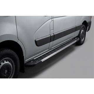 Side steps RedLine V1 (2 stuks, aluminium) Opel Movano 2010–2021 foto 1
