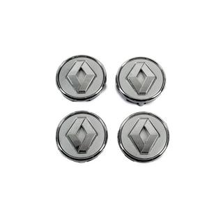Naafdoppen grijs met ring 81568GR (57 mm naar 49 mm, 4 stuks) foto 1