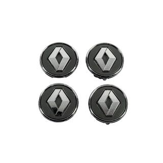 Naafdoppen voor velgen, grafiet met ring 81568DRK (57 mm naar 49 mm, 4 stuks) foto 1
