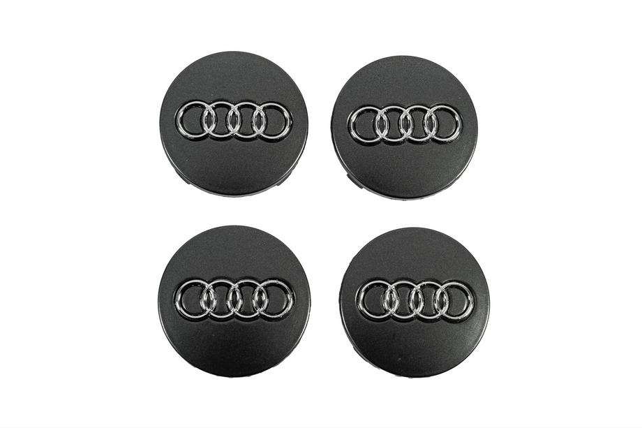 Audi Naafdoppen voor velgen 60/58 mm grafiet ad5957g (4 stuks) Image