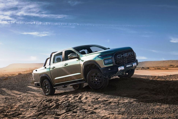 Review van de Chery Himla 2025 ladderframe pick-up: technische specificaties, uitrusting, foto's Foto 1