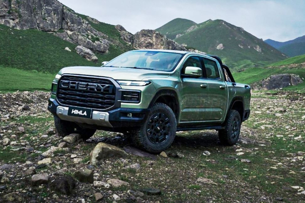 Review van de Chery Himla 2025 ladderframe pick-up: technische specificaties, uitrusting, foto's Foto 2
