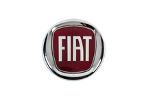 Fiat Embleem (rood, met bevestiging) foto 1