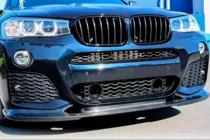 BMW X4 F26 2014–2018 Front bumper lip (voor M-Sport, carbon) foto 1