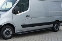 Opel Movano 2010–2021 Bosphorus Black side steps (2 stuks, aluminium) foto 1