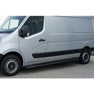 Bosphorus Black side steps (2 stuks, aluminium) Opel Movano 2010–2021 foto 1