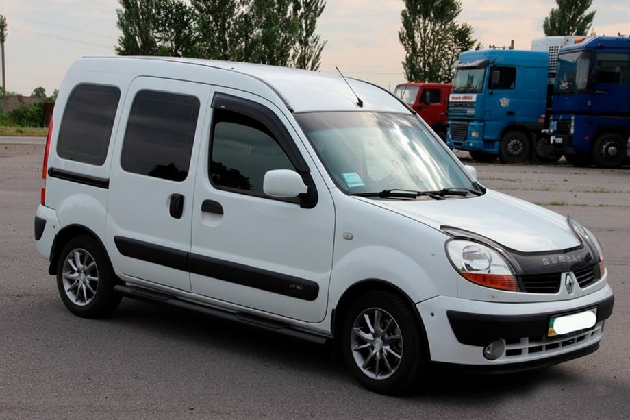 Renault Kangoo 1998–2008 Sidebars Black (2 st., RVS) Image