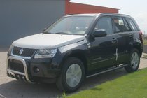 Suzuki Grand Vitara 2005–2017 Sidebars Black (2 st., RVS) foto 2