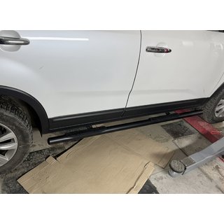 Sidebars Black (2 stuks, RVS) Kia Sorento II XM 2009–2014 foto 1