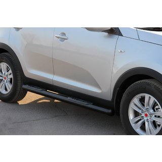 Sidebars Black (2 st., RVS) Kia Sportage 2010–2015 foto 2