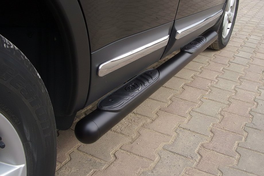 Nissan Qashqai 2007–2010 Sidebars Black (2 st., RVS) Image