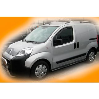 Sidebars Black (2 st., RVS) Peugeot Bipper 2008–2017 foto 1