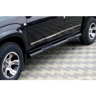 Zijbuizen voor standaardbasis Black (2 st., RVS) foto 1