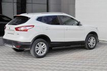 Nissan Qashqai 2014–2021 Sidebars Black (2014-2017, 2 st., RVS) foto 1